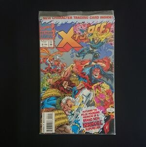 Marvel Comics - X-Force #2 Comic Book - Polybagged w/ Trading Card